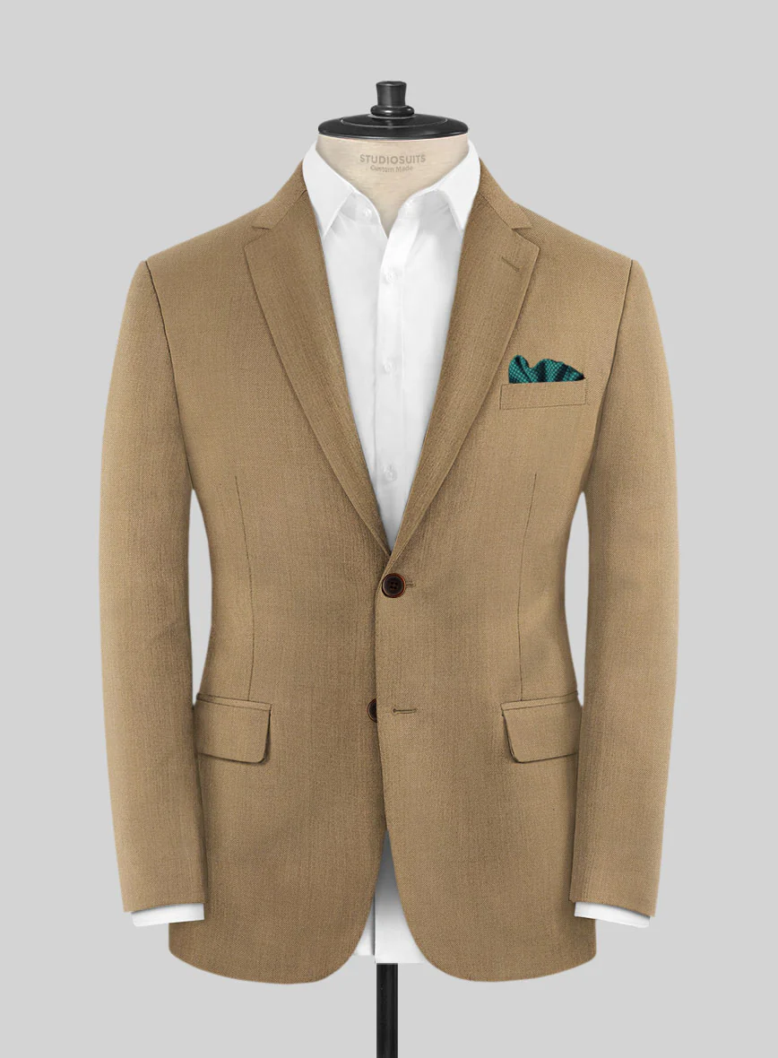 Reda British Khaki Wool Jacket