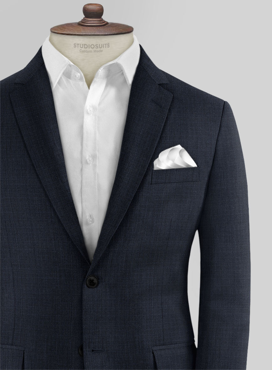 Reda Cashmere Blue Checks Wool Jacket - Image 2