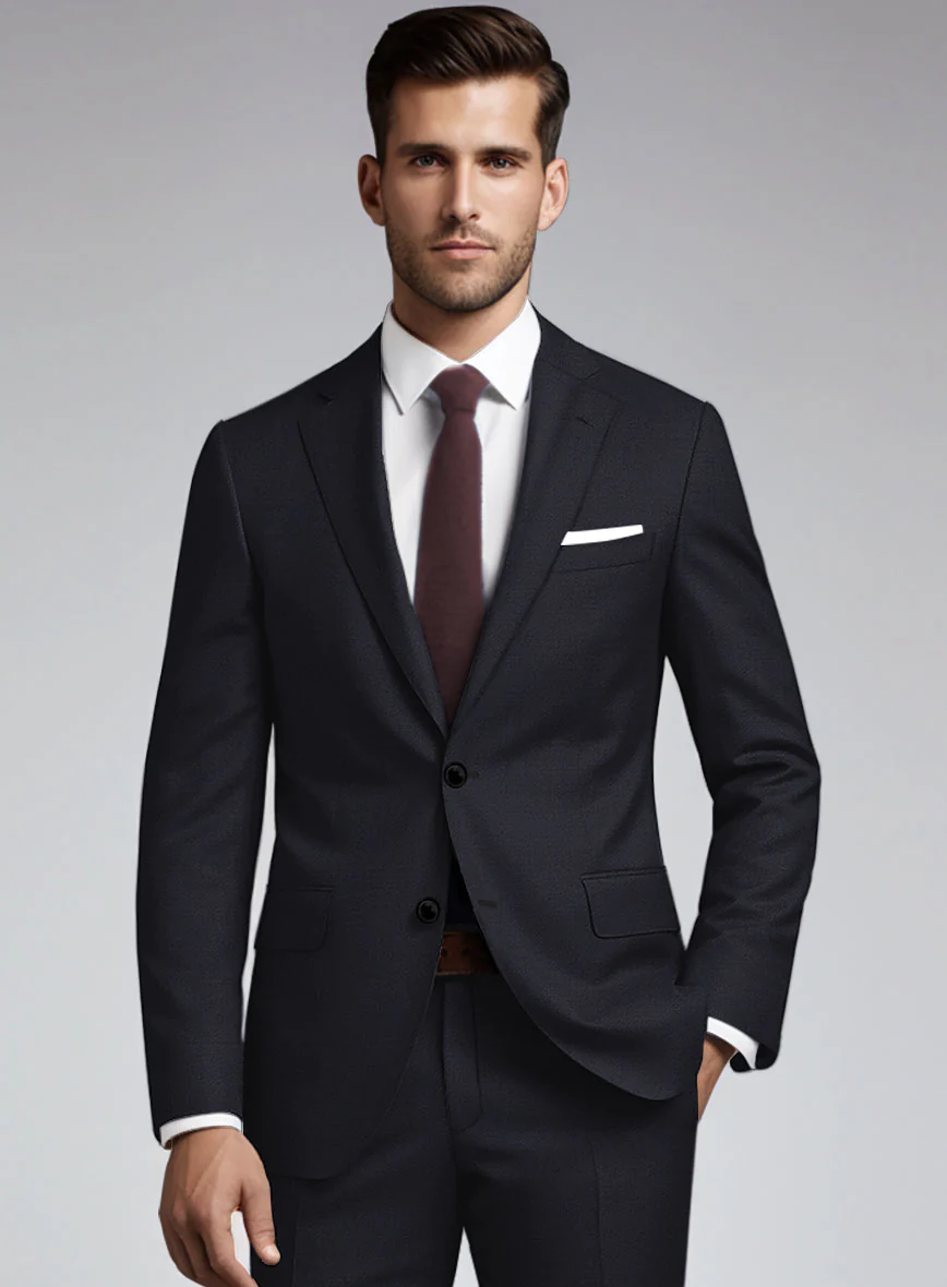 Reda Cashmere Blue Wool Jacket - Image 2