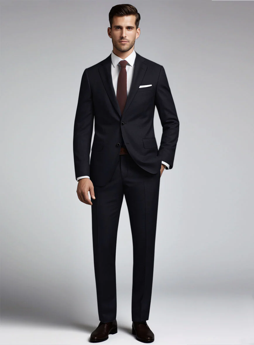 Reda Cashmere Blue Wool Suit - Image 2