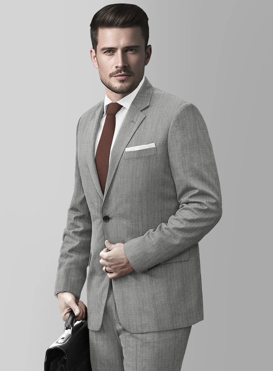 Reda Cashmere BW Prince Of Wales Wool Jacket - Image 2