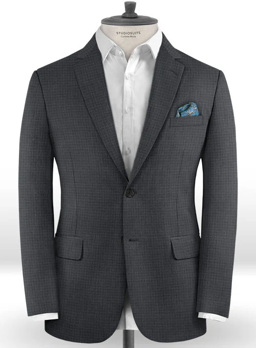 Reda Curto Gray Wool Jacket