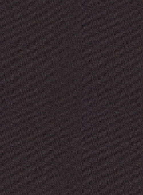 Reda Dark Wine Wool Pants - Image 2