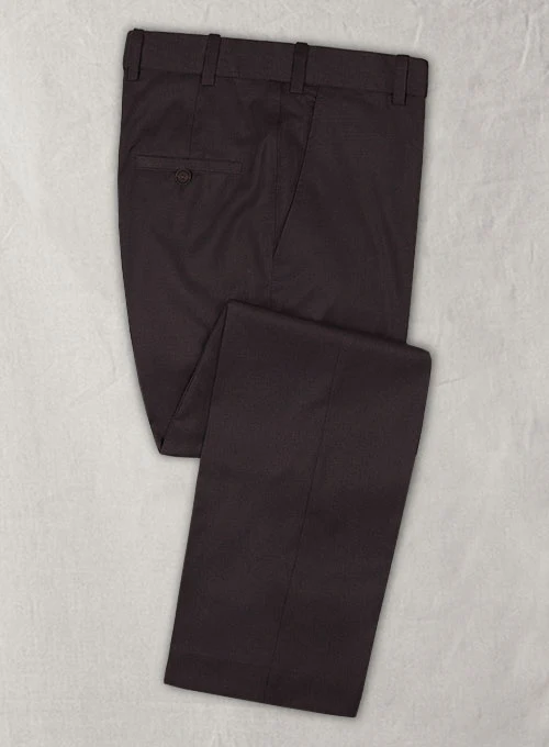 Reda Dark Wine Wool Suit - Image 6