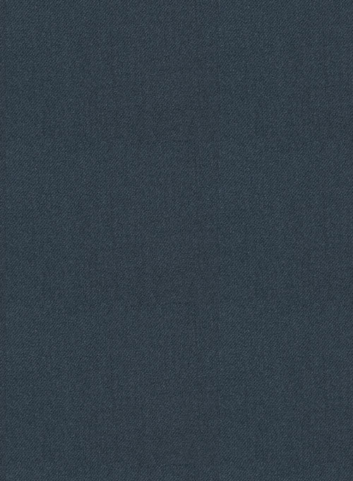 Reda Ebony Blue Wool Jacket - Image 3