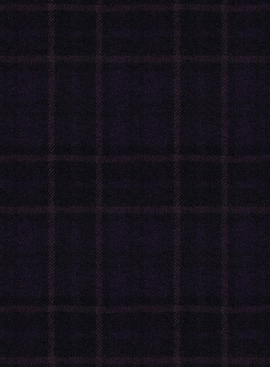 Reda Eralto Purple Checks Wool Suit - Image 6