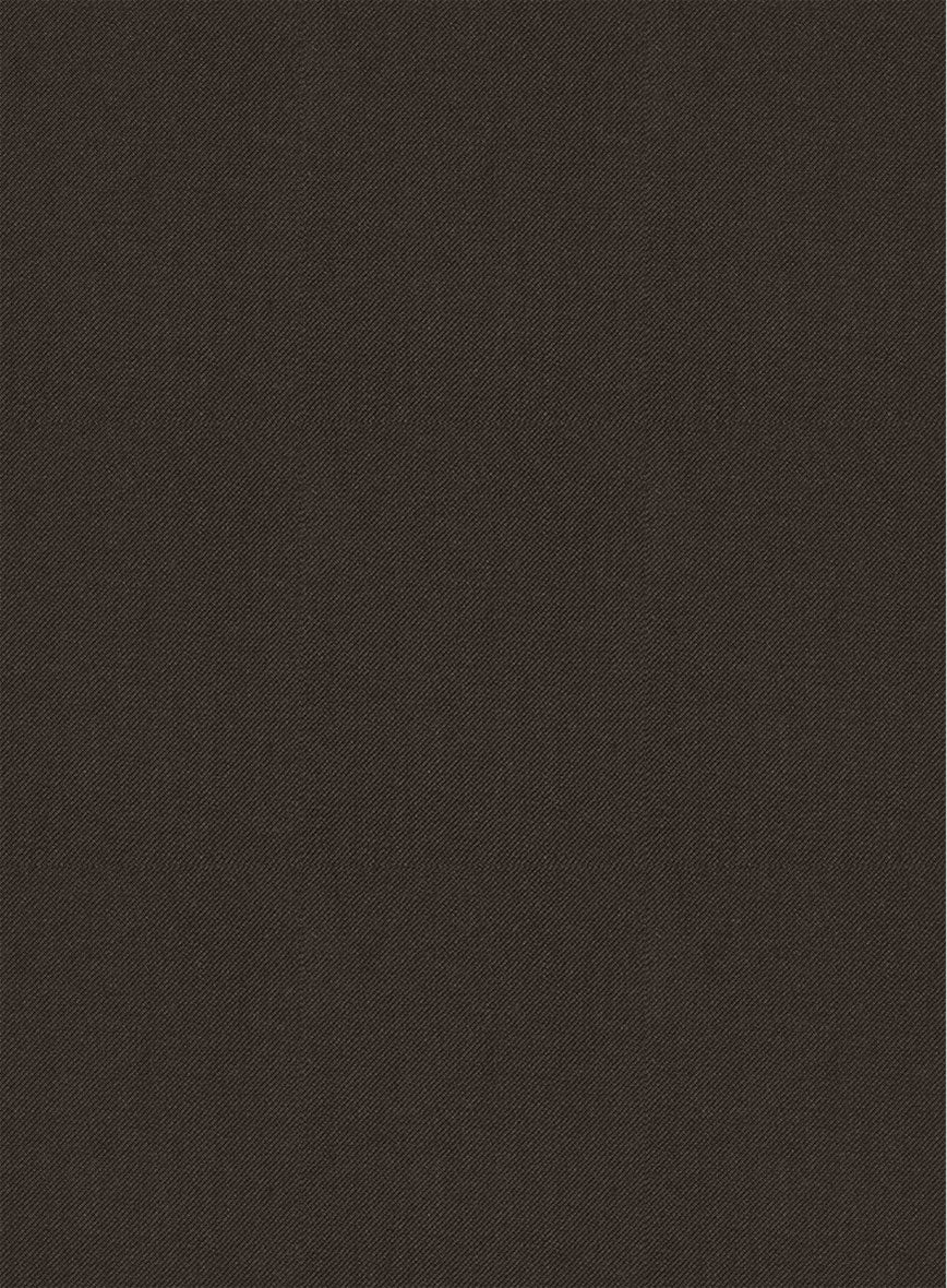 Reda Espresso Brown Wool Pants - Image 3