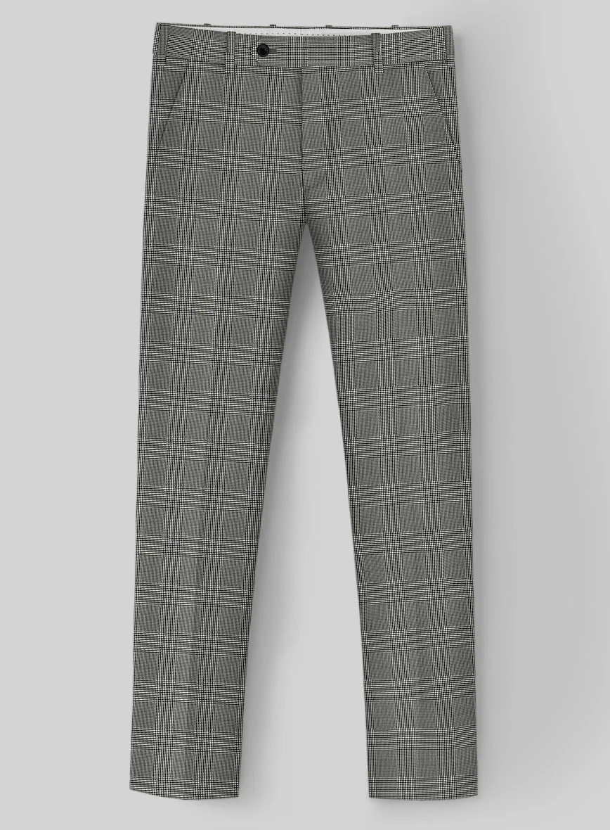 Reda Fivaro Black Checks Wool Suit - Image 6