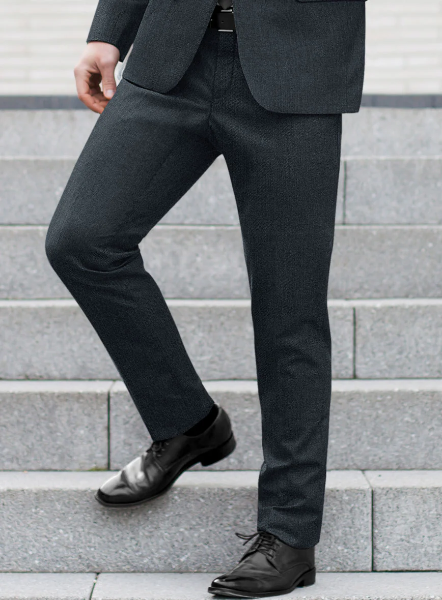 Reda Flexo Cosmic Blue Wool Suit - Image 5