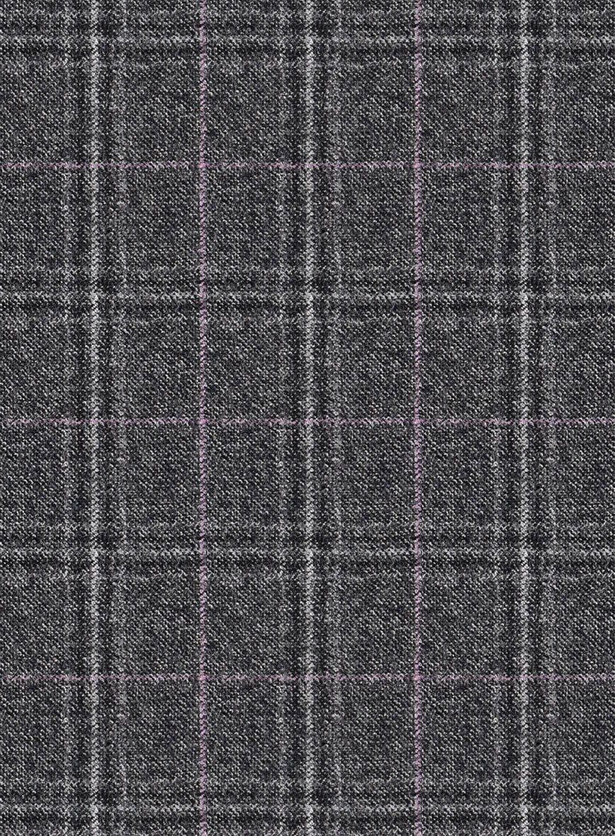 Reda Jeromi Gray Checks Wool Suit - Image 6