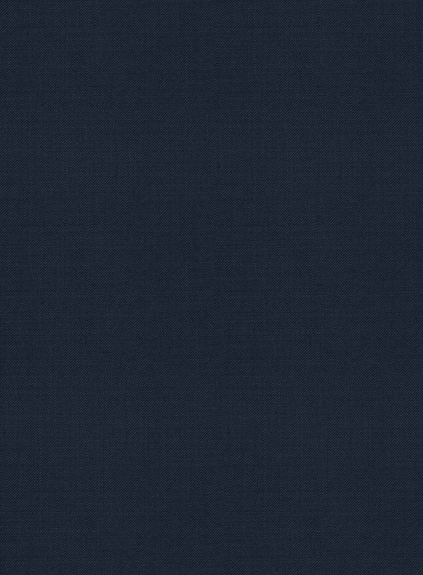 Reda Seal Blue Pure Wool Pants - Image 3