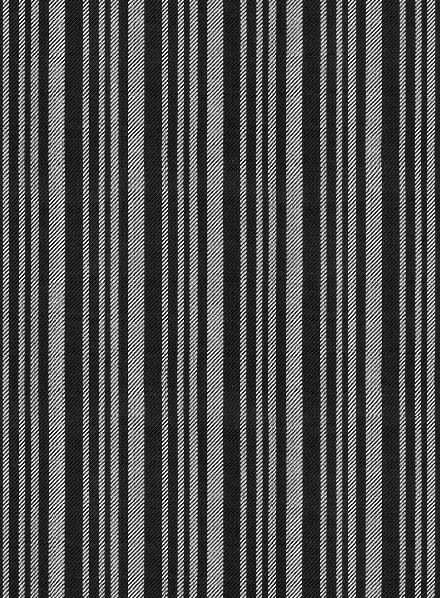 Retro Reel Black Stripe Pants - Image 3