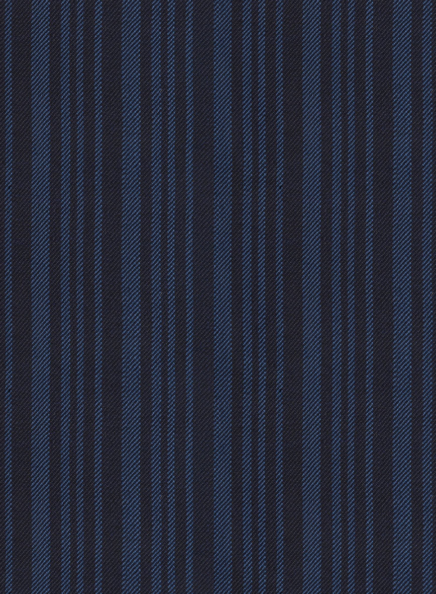 Retro Reel Blue Stripe Jacket - Image 3
