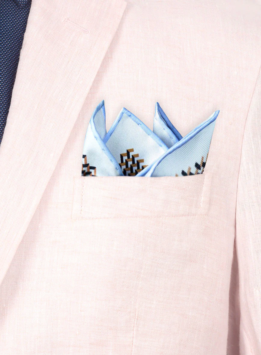 Roman Light Pink Linen Jacket - Image 4