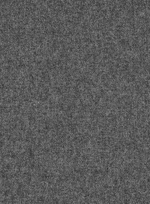 Rope Weave Gray Highland Tweed Trousers - Image 2