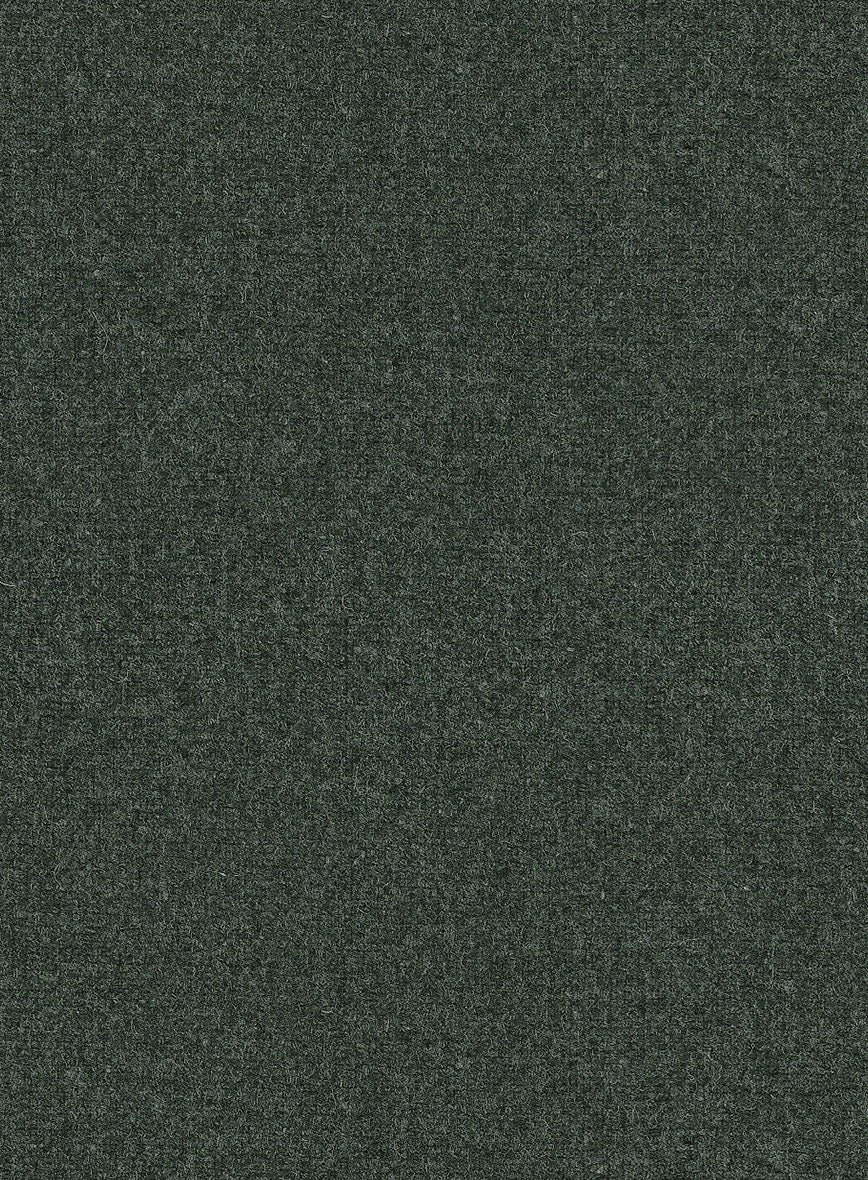 Rope Weave Green Highland Tweed Trousers - Image 5