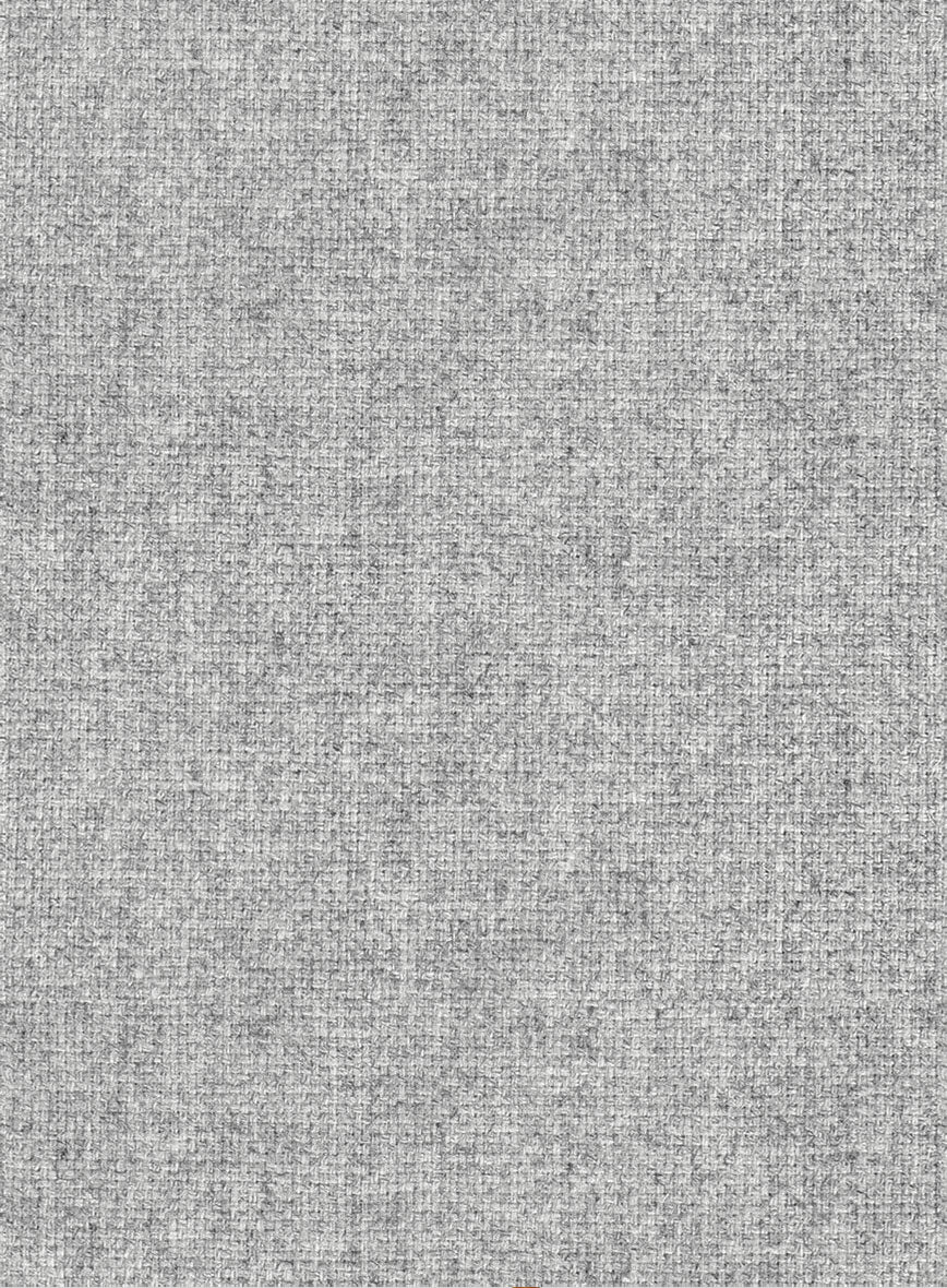 Rope Weave Light Gray Tweed Jacket - Image 4