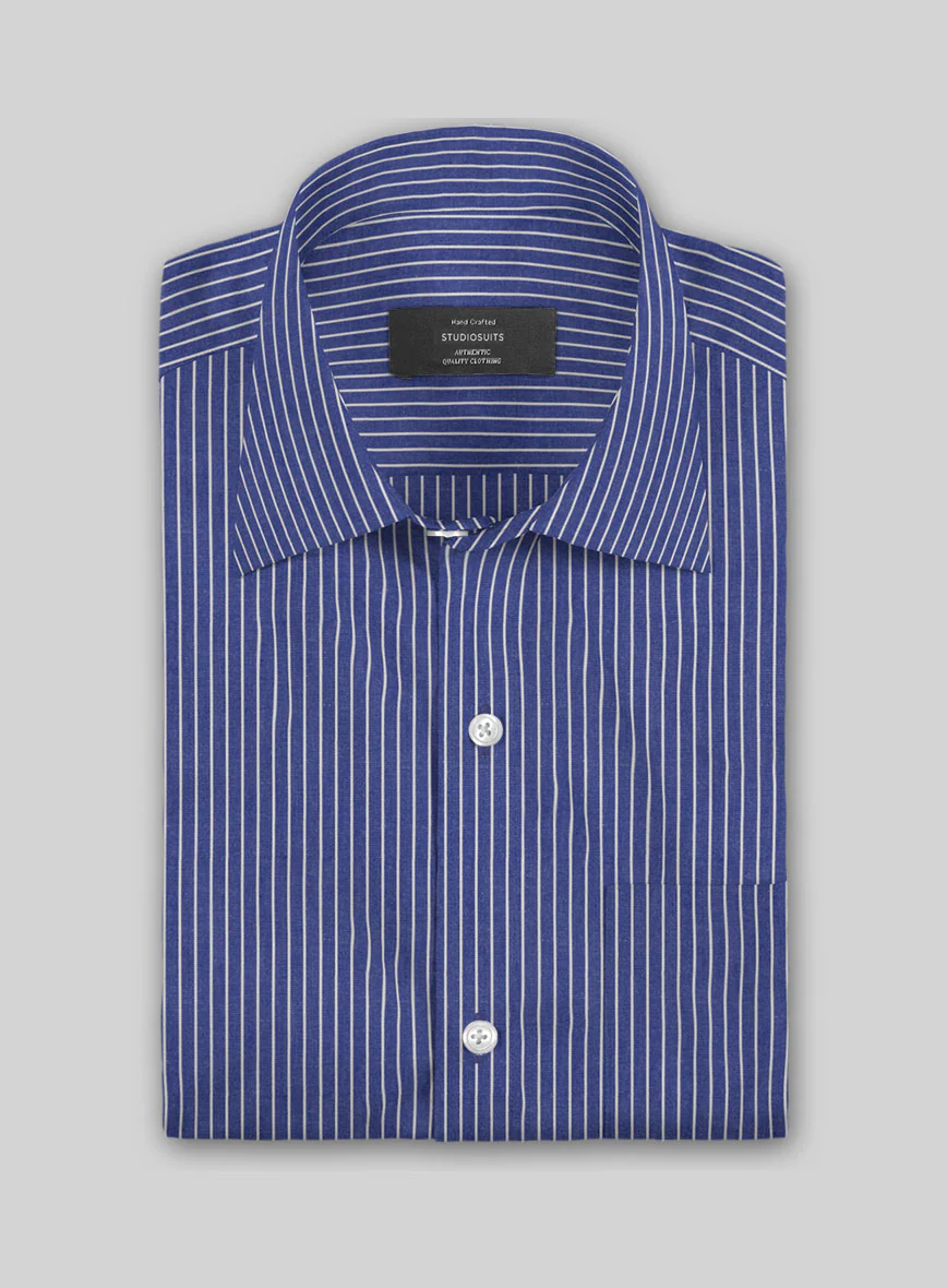 Royal Ascot Stripe Cotton Shirt