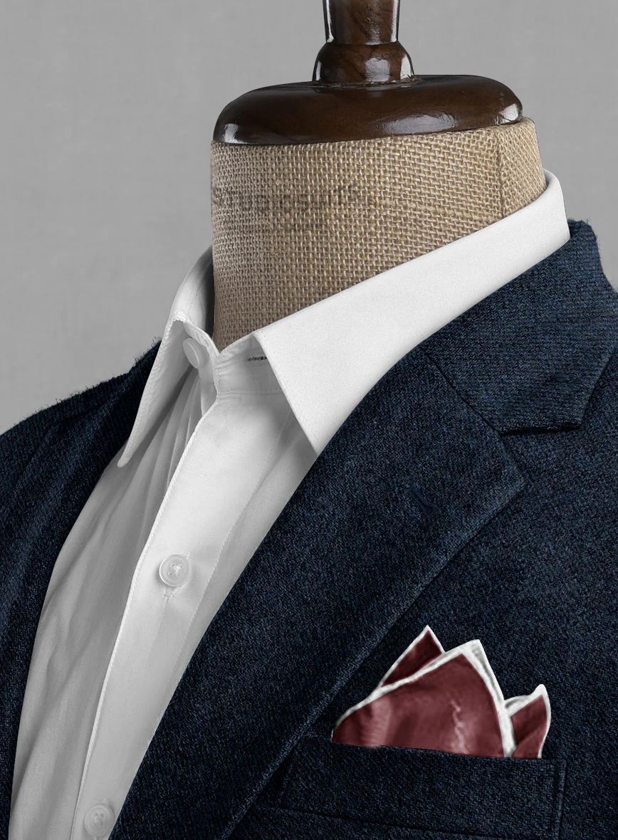 Royal Blue Denim Tweed Jacket - Image 2
