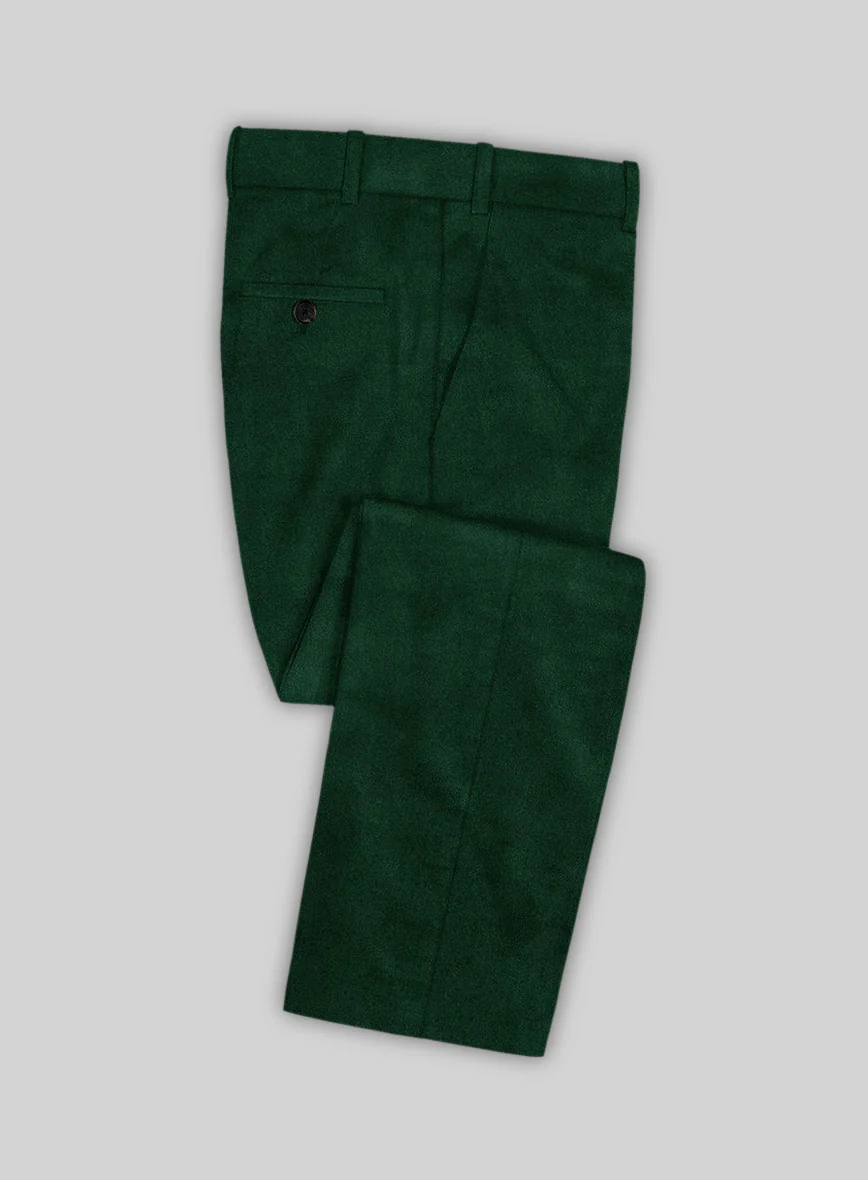 Royal Green Velvet Suit - Image 5
