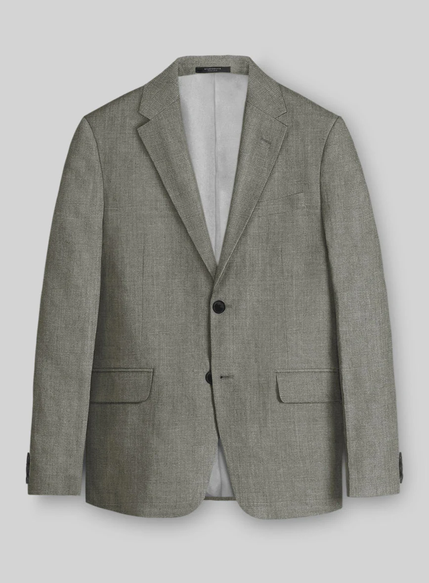Sage Green Linen Jacket