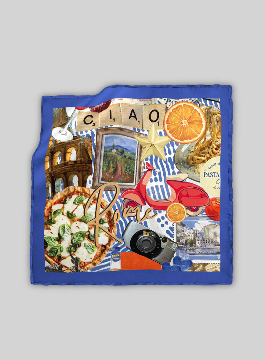 Sapori Silk Pocket Square
