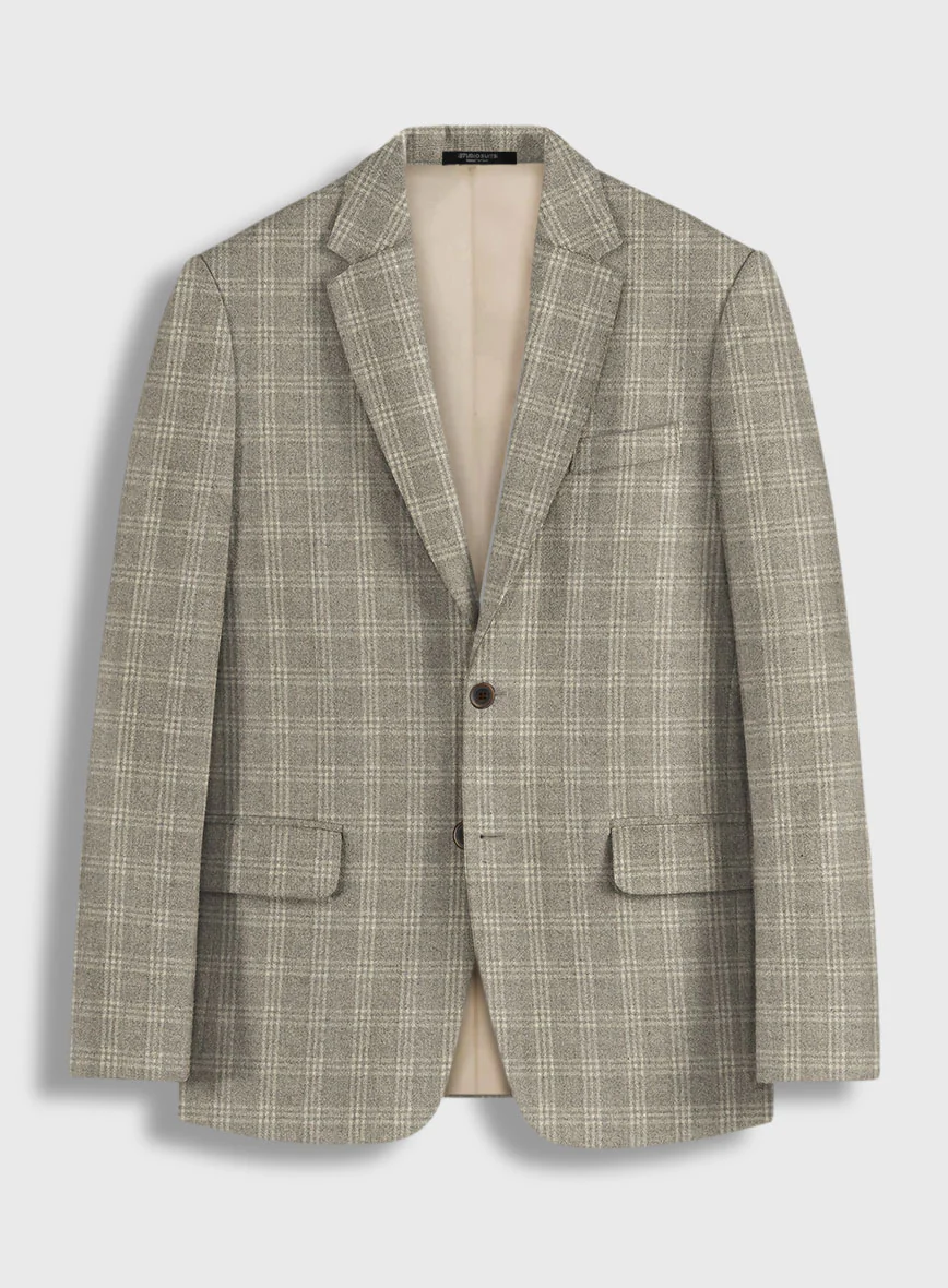 Sartori Baltasar Brown Check Soft Tweed Jacket