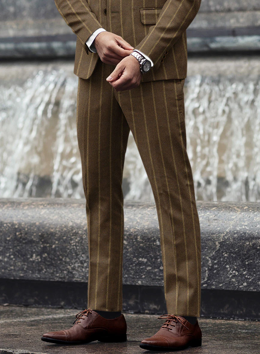 Sartori Caridad Brown Soft Tweed Suit - Image 7