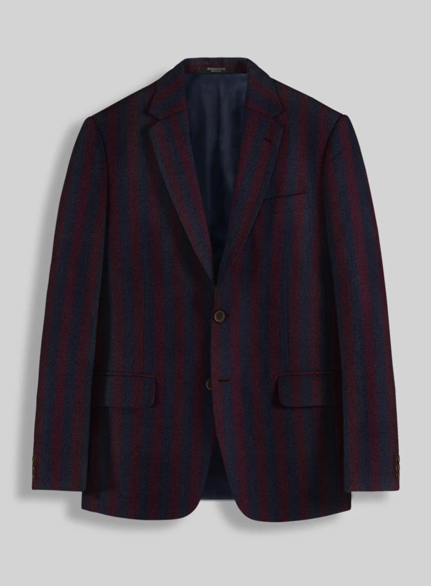 Sartori Vasco Stripe Soft Tweed Jacket