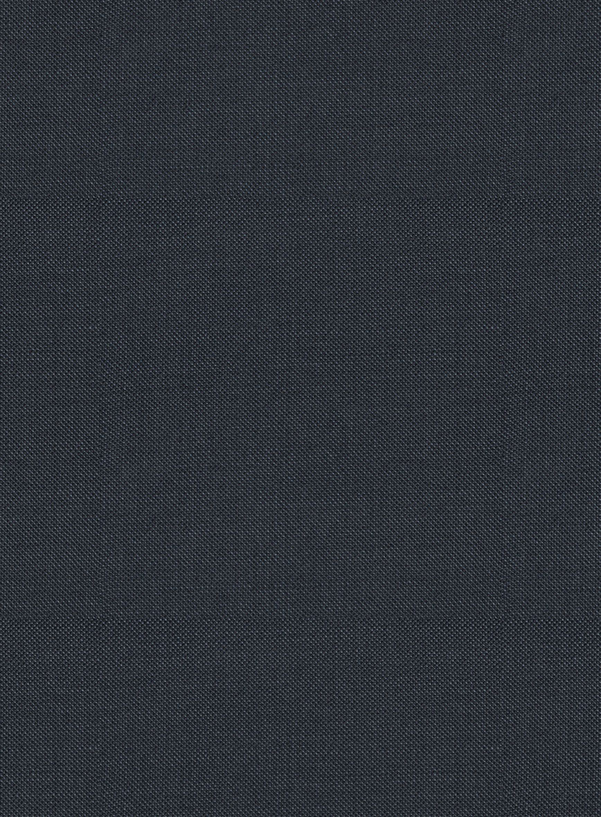 Scabal Alve Blue Wool Pants - Image 3