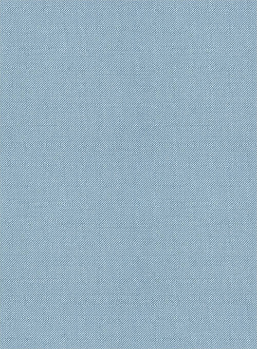 Scabal Antique Blue Wool Pants - Image 2