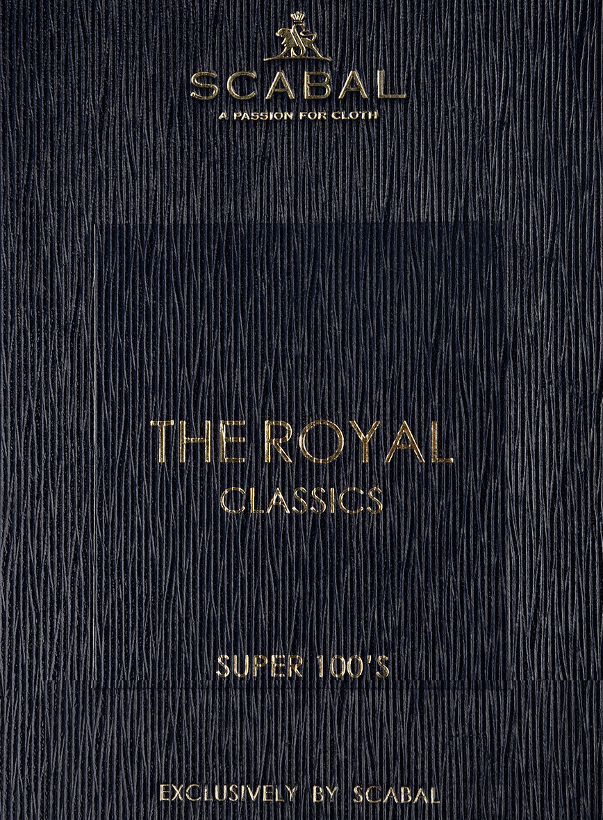 Scabal Arriol Checks Charcoal Wool Suit - Image 8