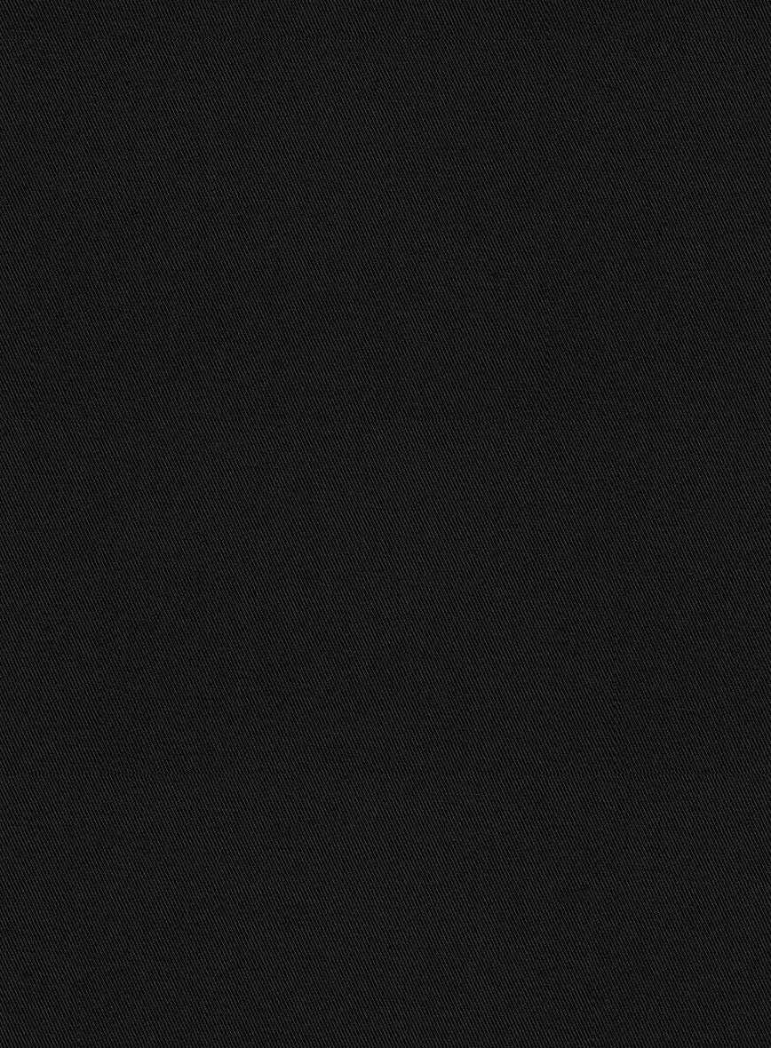 Scabal Black Cashmere Cotton Jacket - Image 2