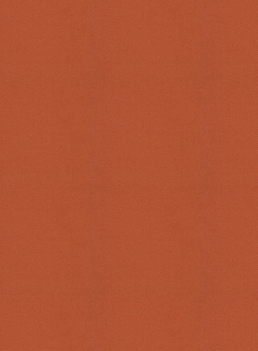 Scabal Burnt Orange Cashmere Cotton Jacket - Image 2