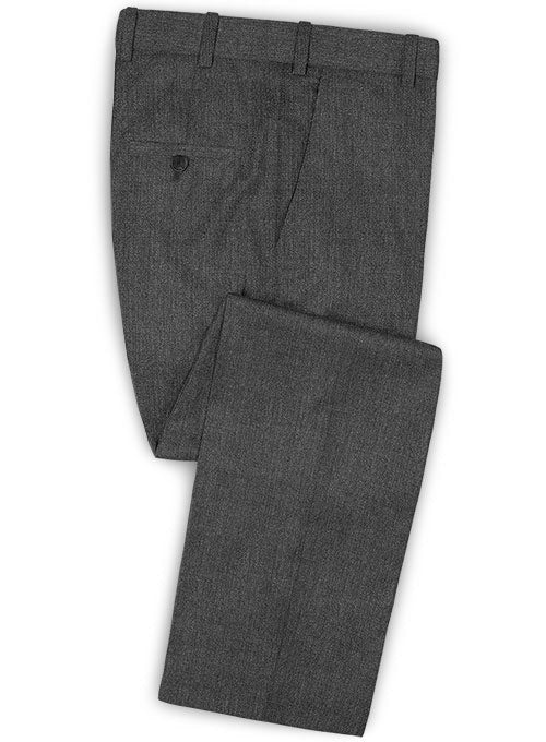 Scabal Carbon Gray Wool Suit - Image 4
