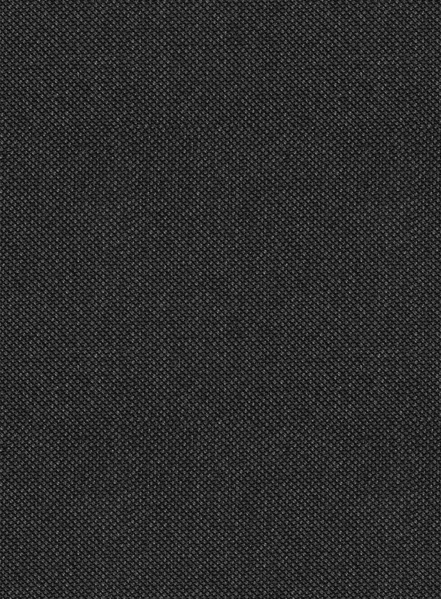 Scabal Caspa Birdseye Gray Wool Suit - Image 7