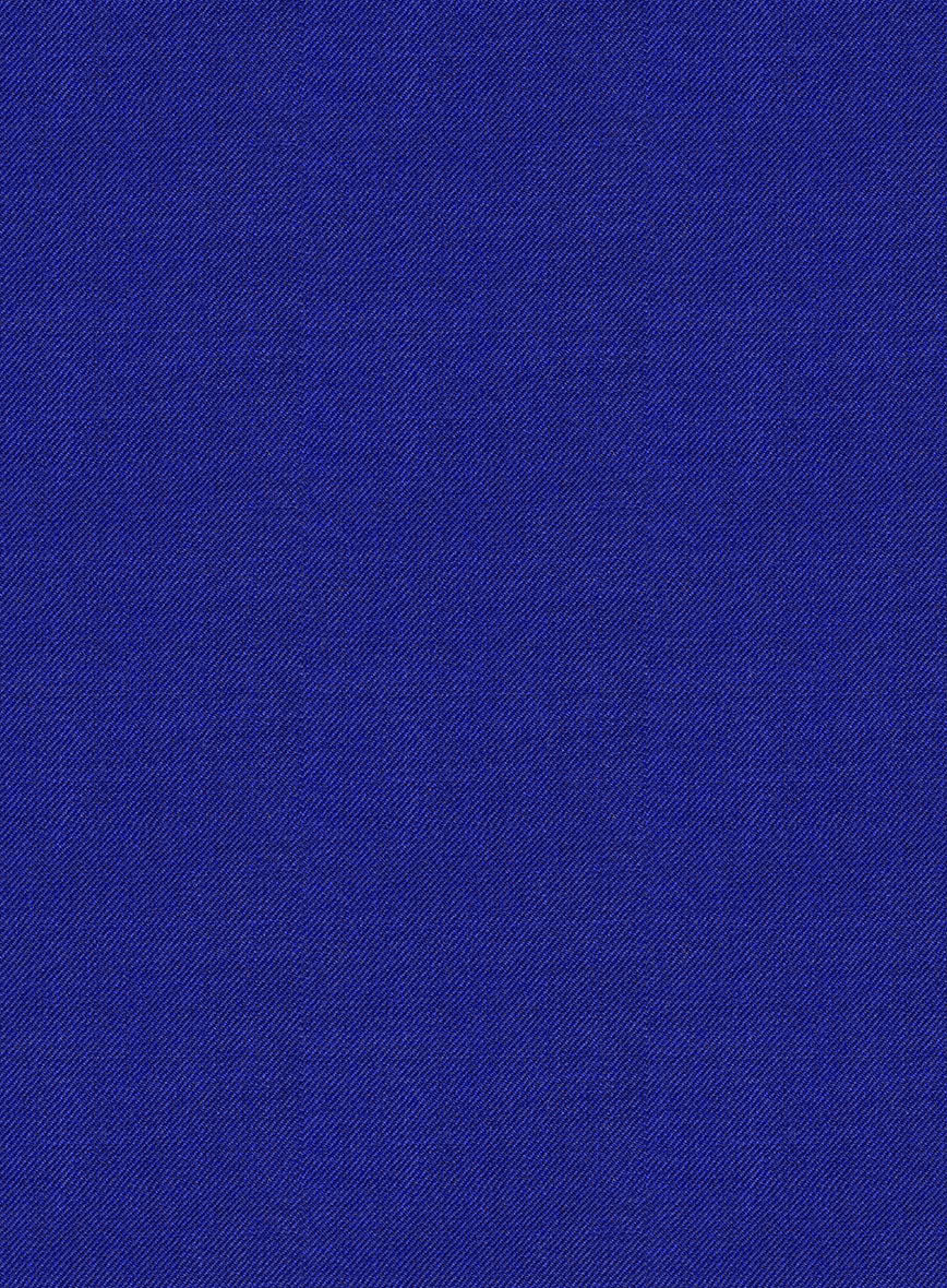 Scabal Cobalt Blue Wool Jacket - Image 3