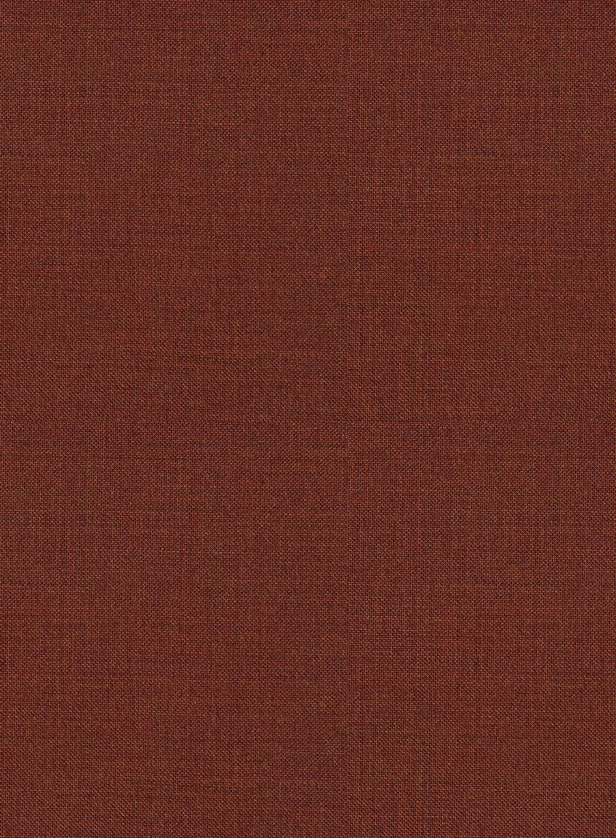 Scabal Cosmopolitan Auburn Wool Suit - Image 5