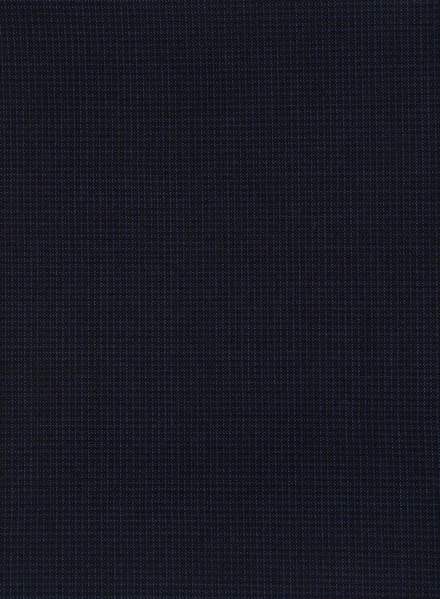 Scabal Cosmopolitan Lulio Blue Wool Suit - Image 6