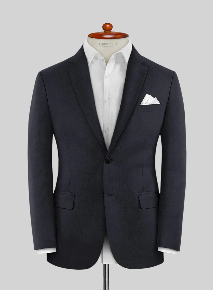 Scabal Cosmopolitan Midnight Blue Wool Jacket