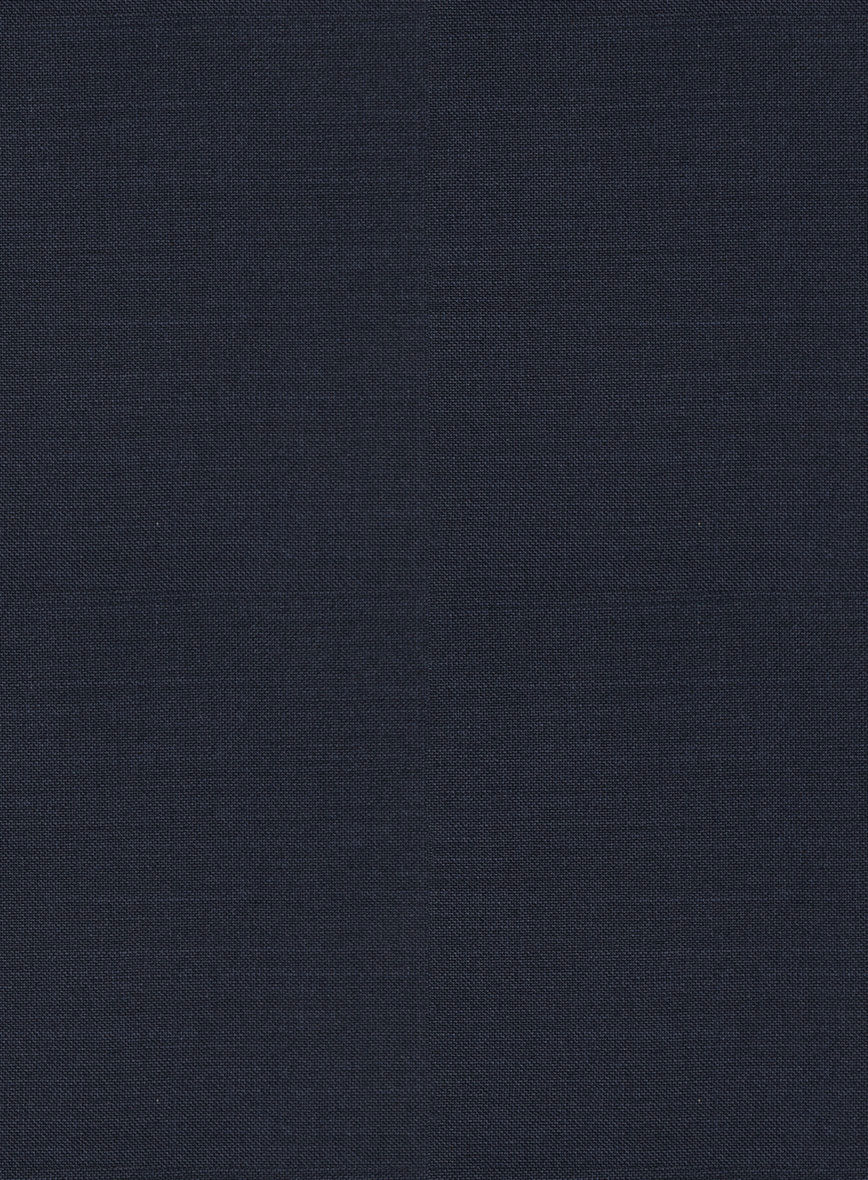 Scabal Cosmopolitan Navy Blue Wool Suit - Image 5
