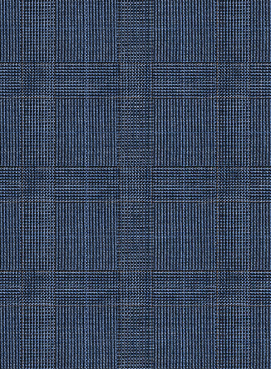 Scabal Cosmopolitan Prince Marine Wool Pants - Image 2