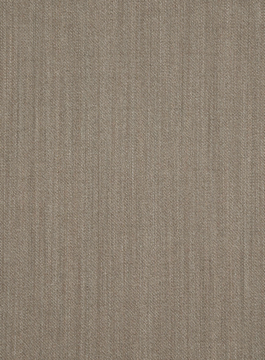 Scabal Crude Brown Wool Suit - Image 7
