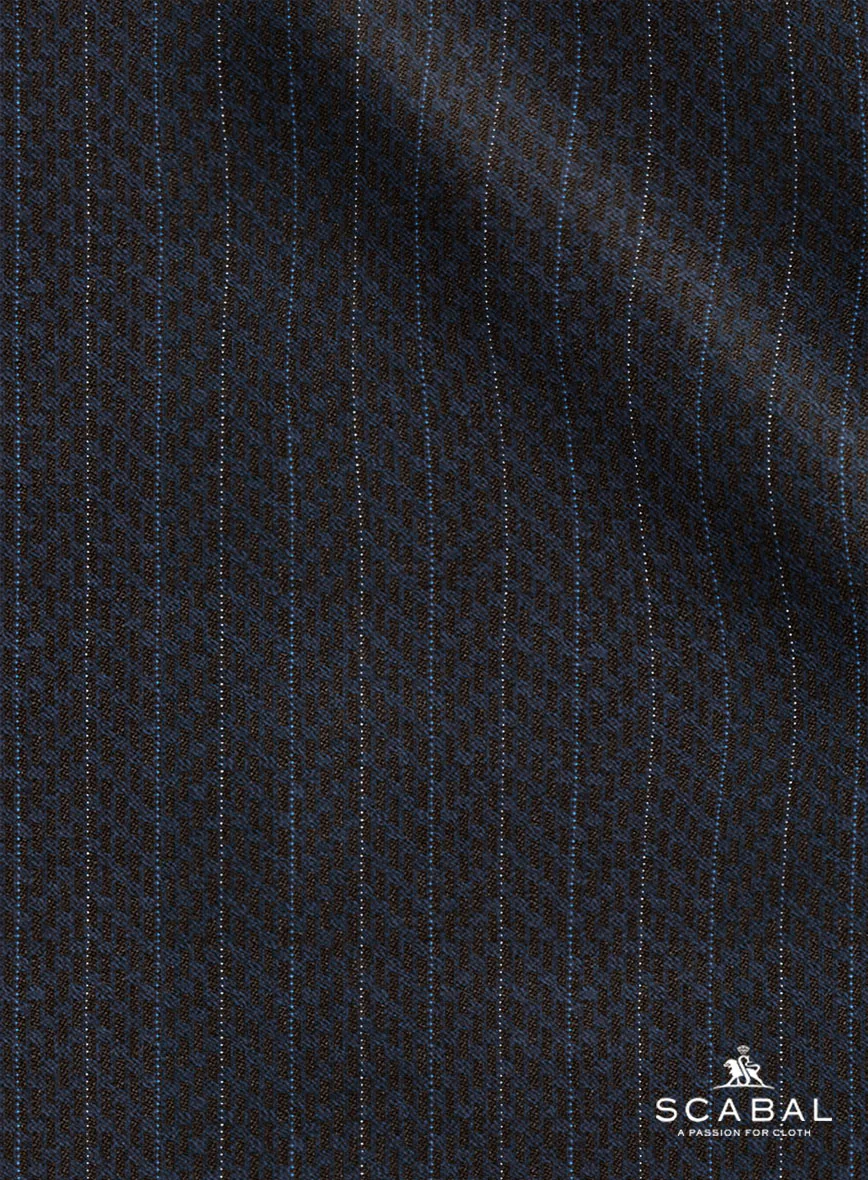 Scabal Dali Cipher Weave Wool Cashmere Suit - Image 9