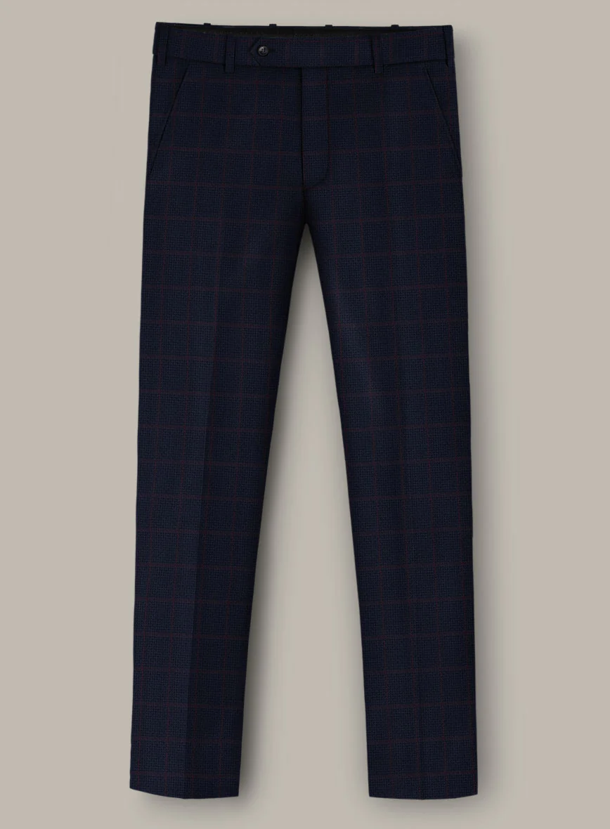 Scabal Dali Heraldic Weave Wool Cashmere Suit - Image 6
