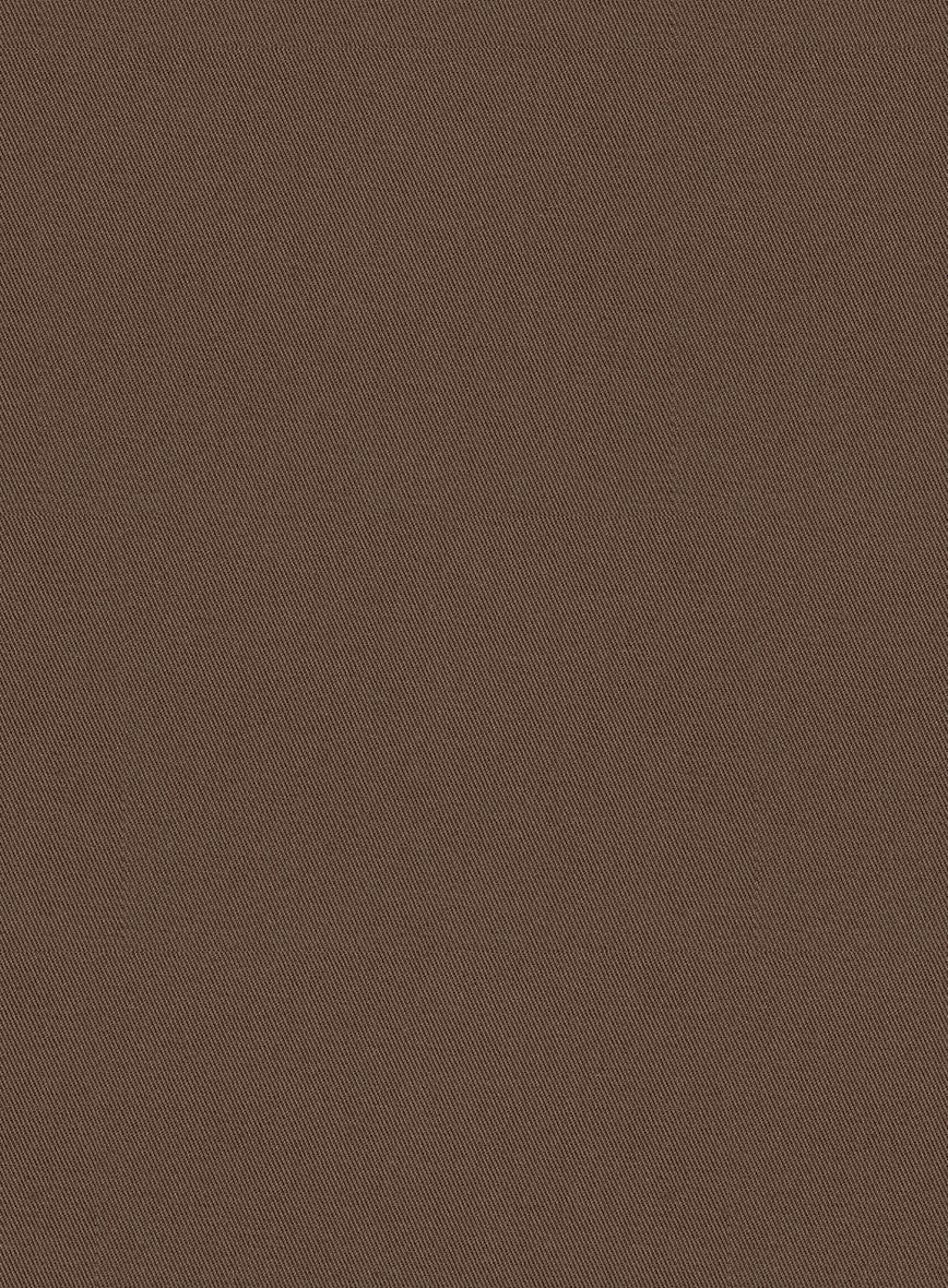 Scabal Dark Brown Cashmere Cotton Suit - Image 4