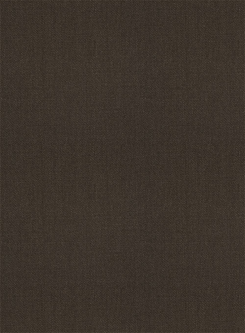 Scabal Dark Brown Wool Jacket - Image 2