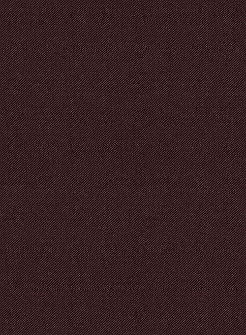 Scabal Dark Wine Wool Suit - Image 2