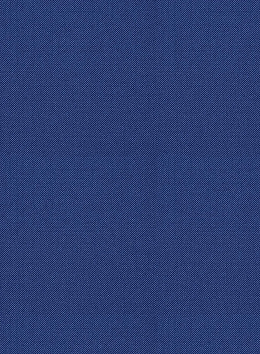 Scabal Egyptian Blue Wool Suit - Image 7