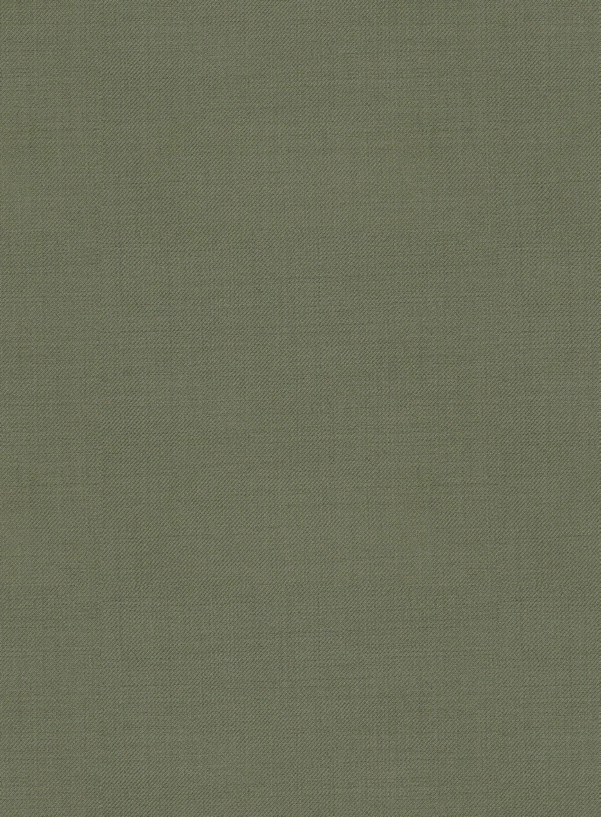 Scabal Fern Green Wool Suit - Image 7